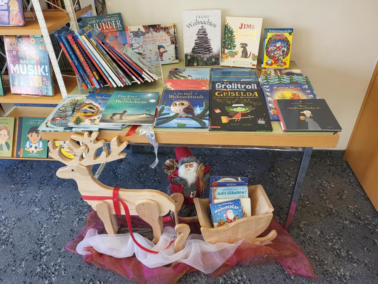 Bücher auf den Tisch