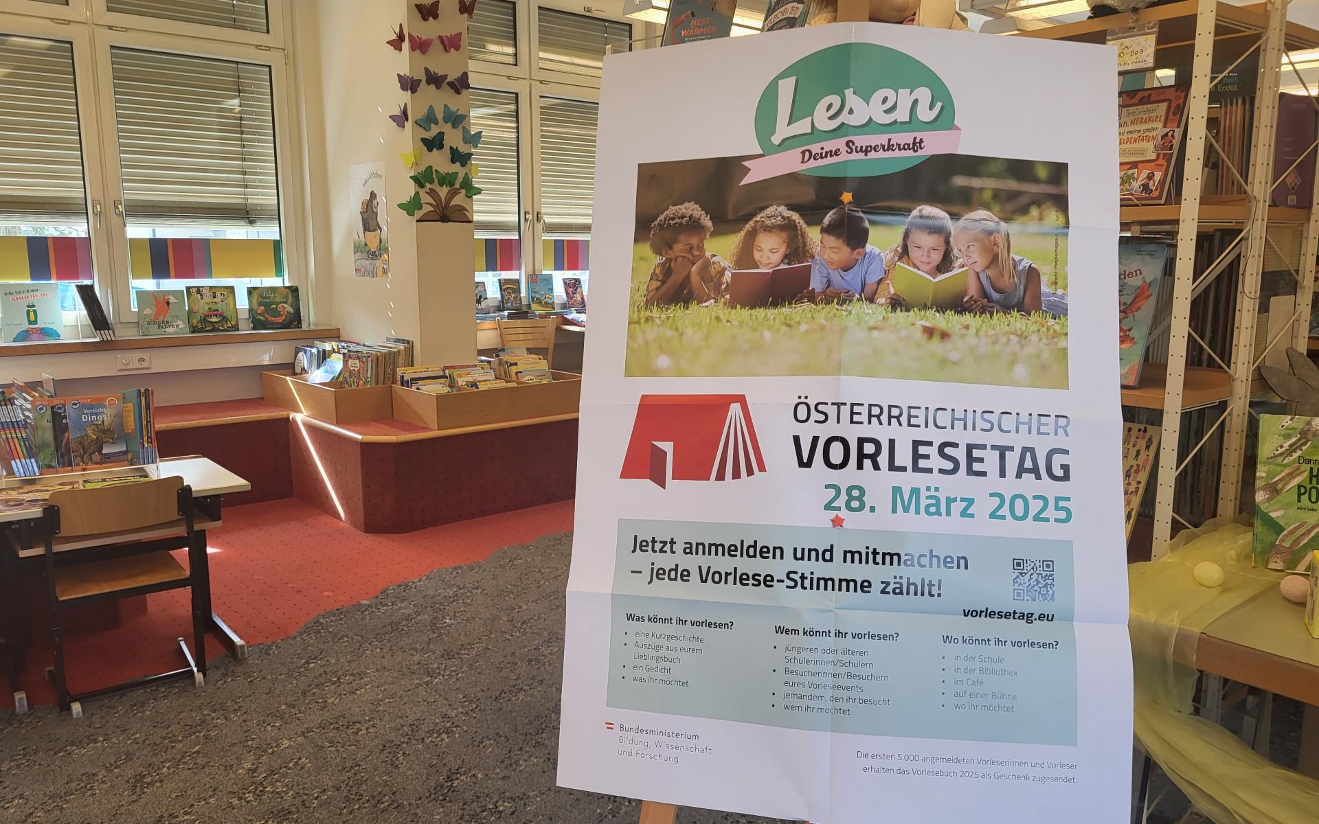 Vorlesetag-Plakat